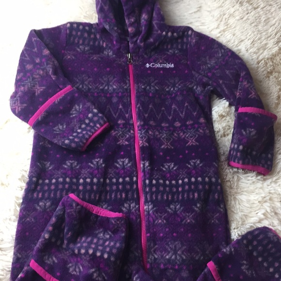 Columbia Other - Columbia fleece onesie